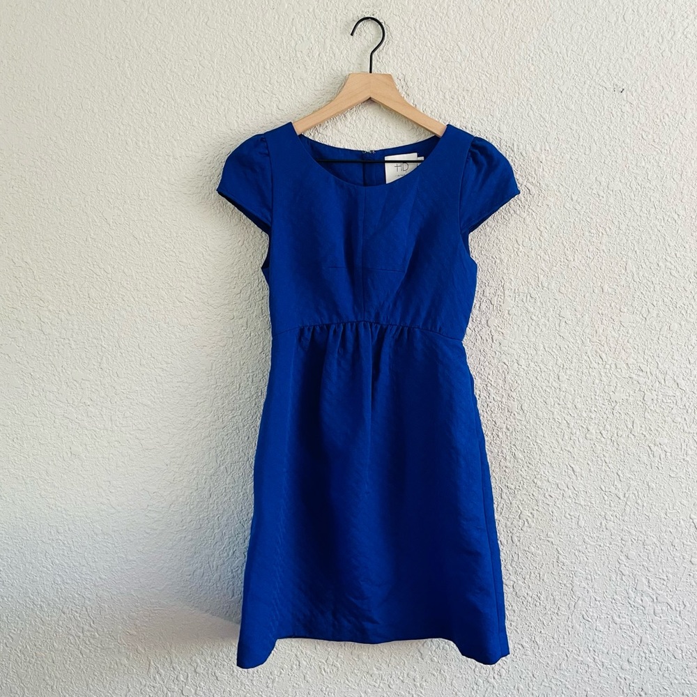 Anthropologie Blue Dress